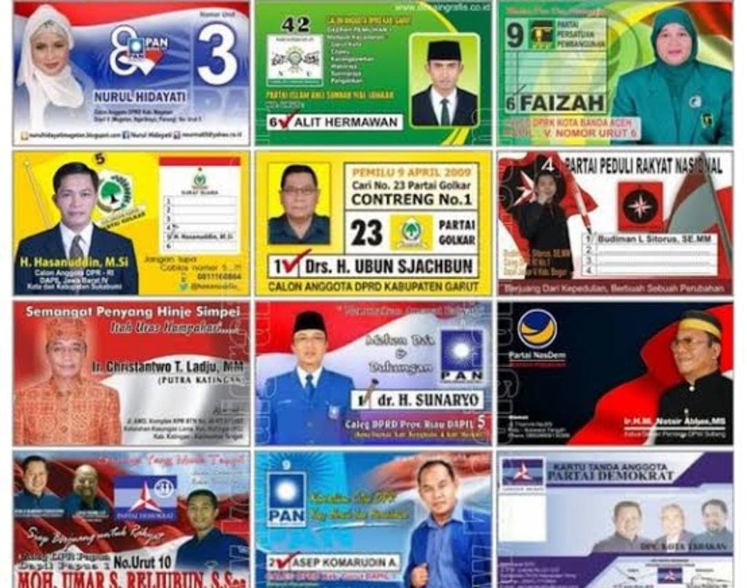 Stiker Caleg