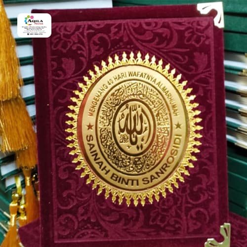 Majmu Syarif Dengan Hard Cover Beludru